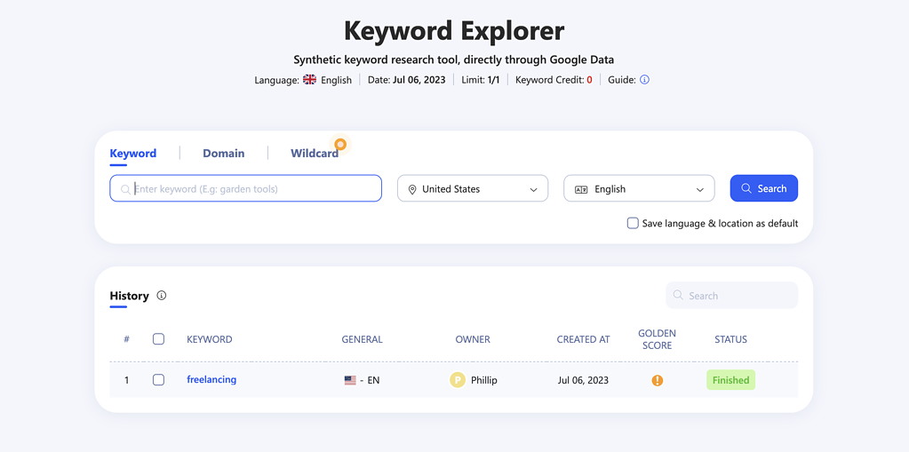 Do Keyword Research With WriterZen Keyword Explorer