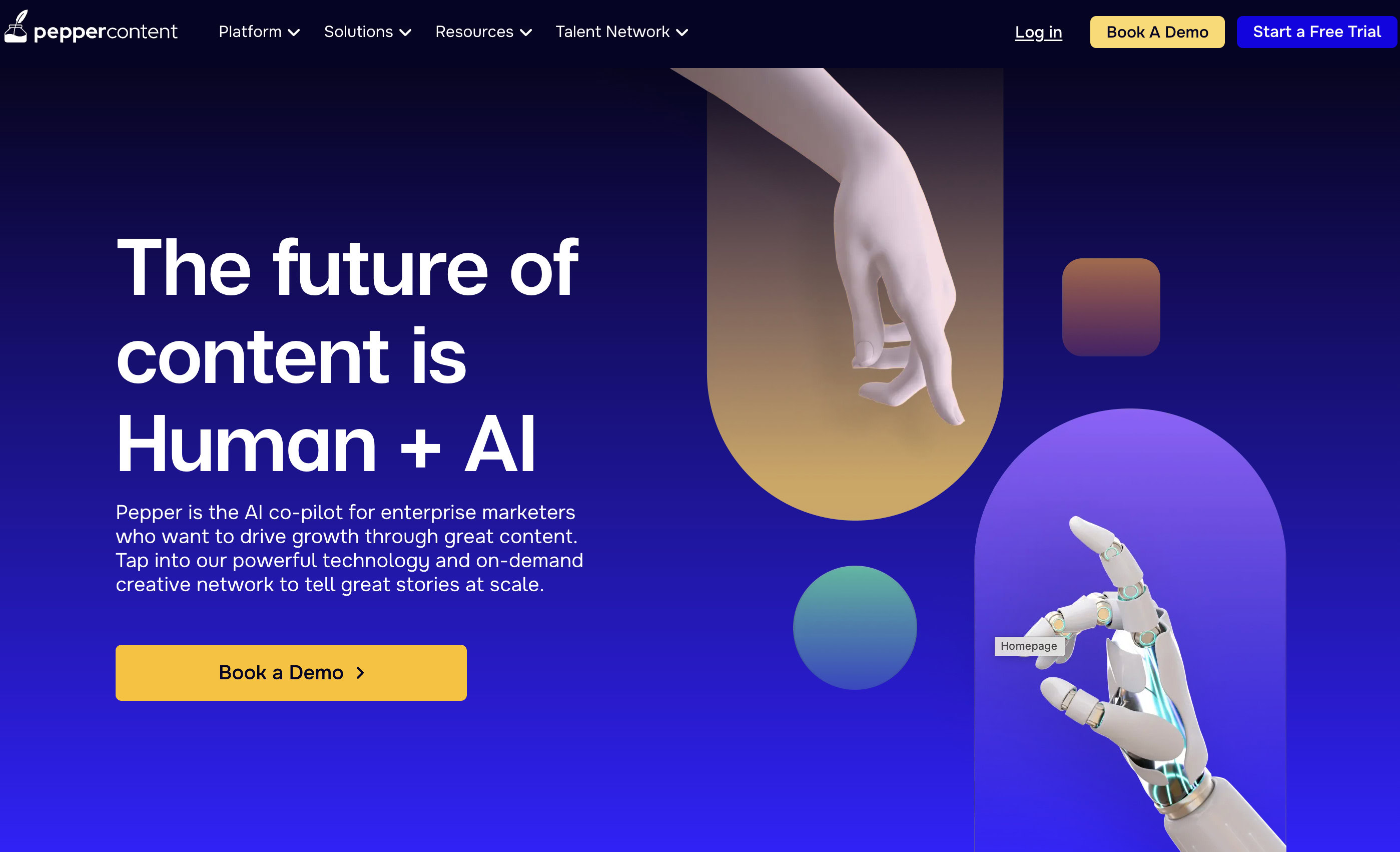 Pepper Content Review - AI Copywriting With Great Results 2 peppercontent website