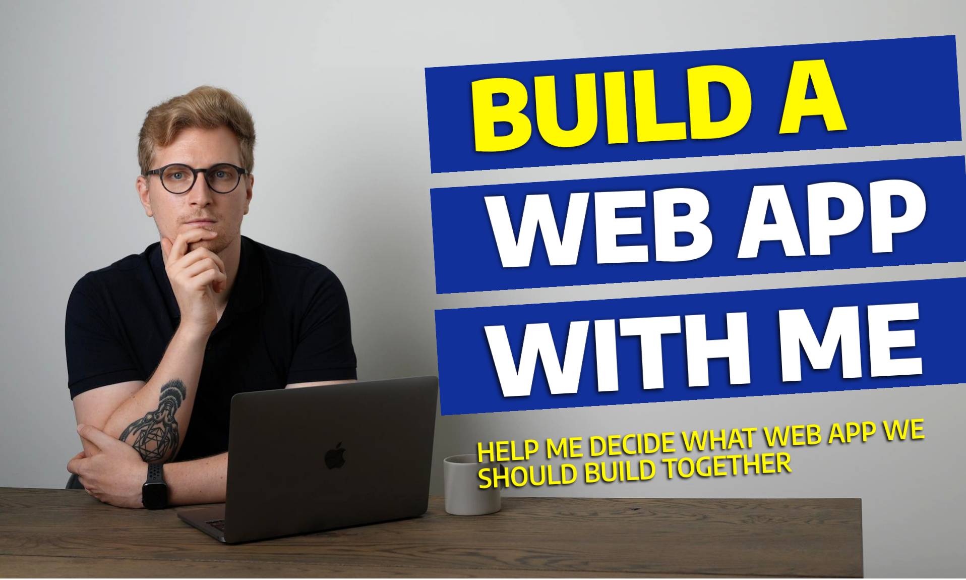 Build a Web app with me - Choose your favourite idea - Episode 1