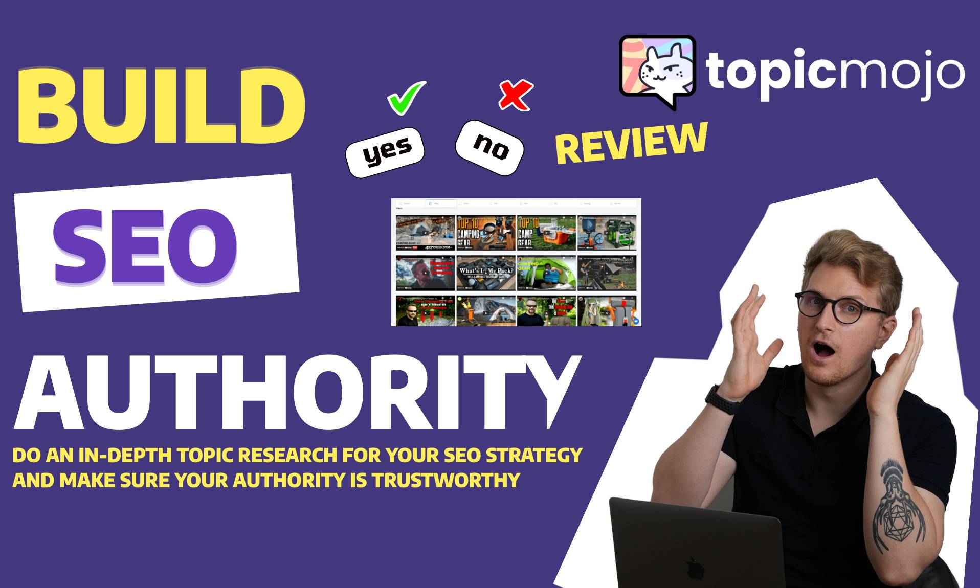 TopicMojo Review Build Website SEO Authority