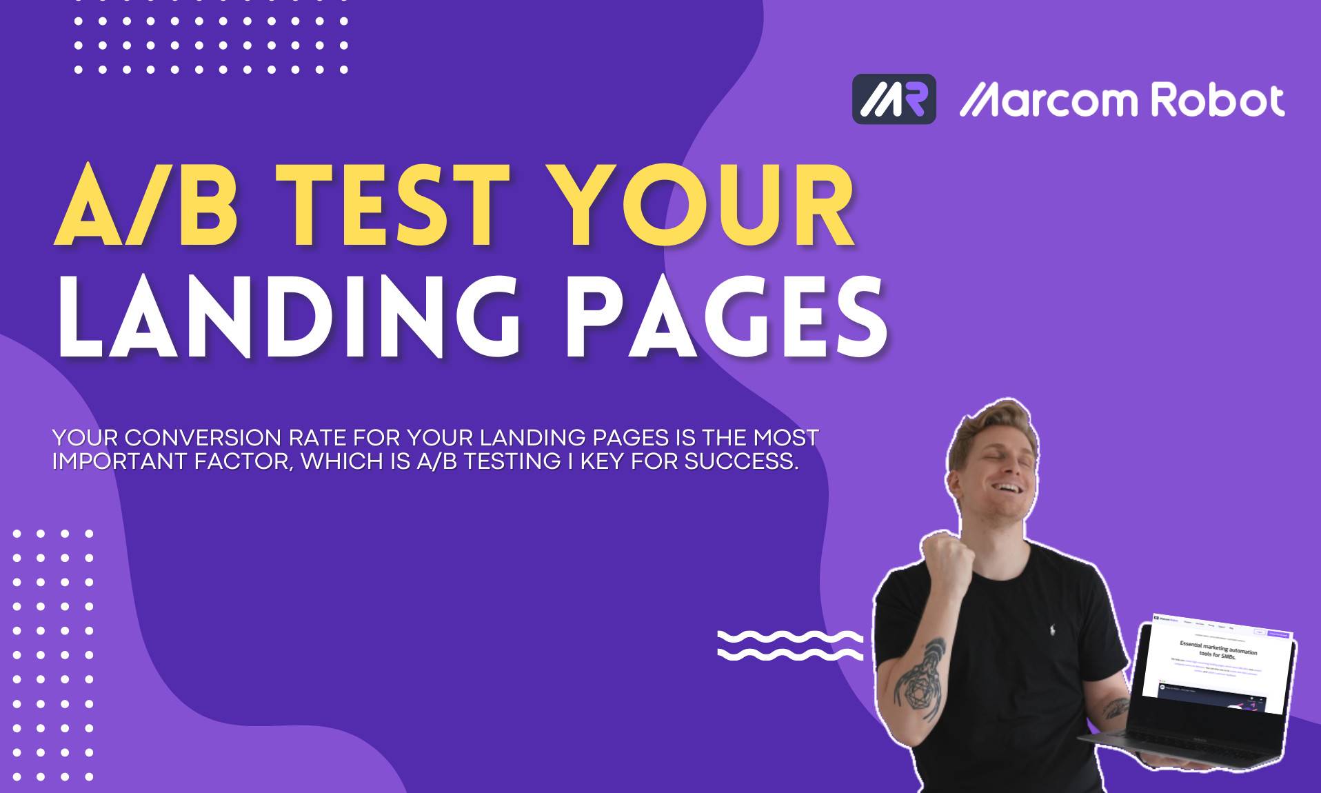 Marcom Robot review - Succeed with landing pages
