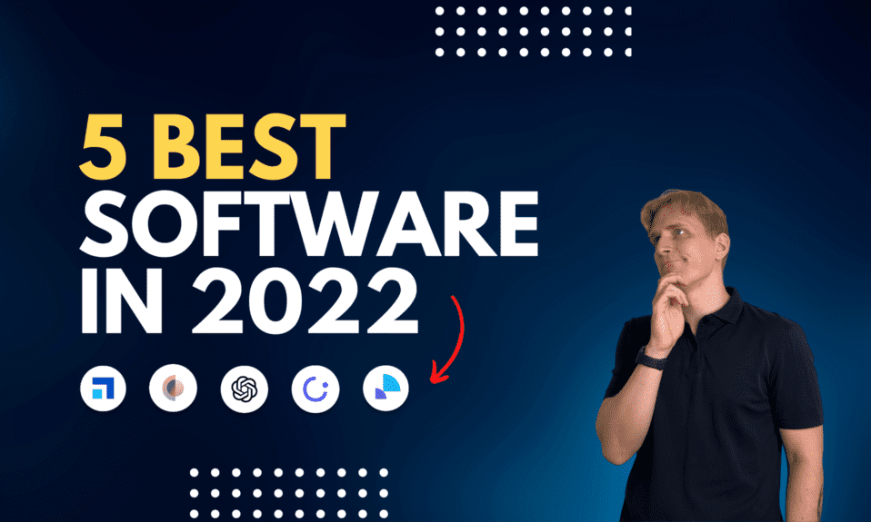 5 Best Software In 2022 Youtube Thumbnail