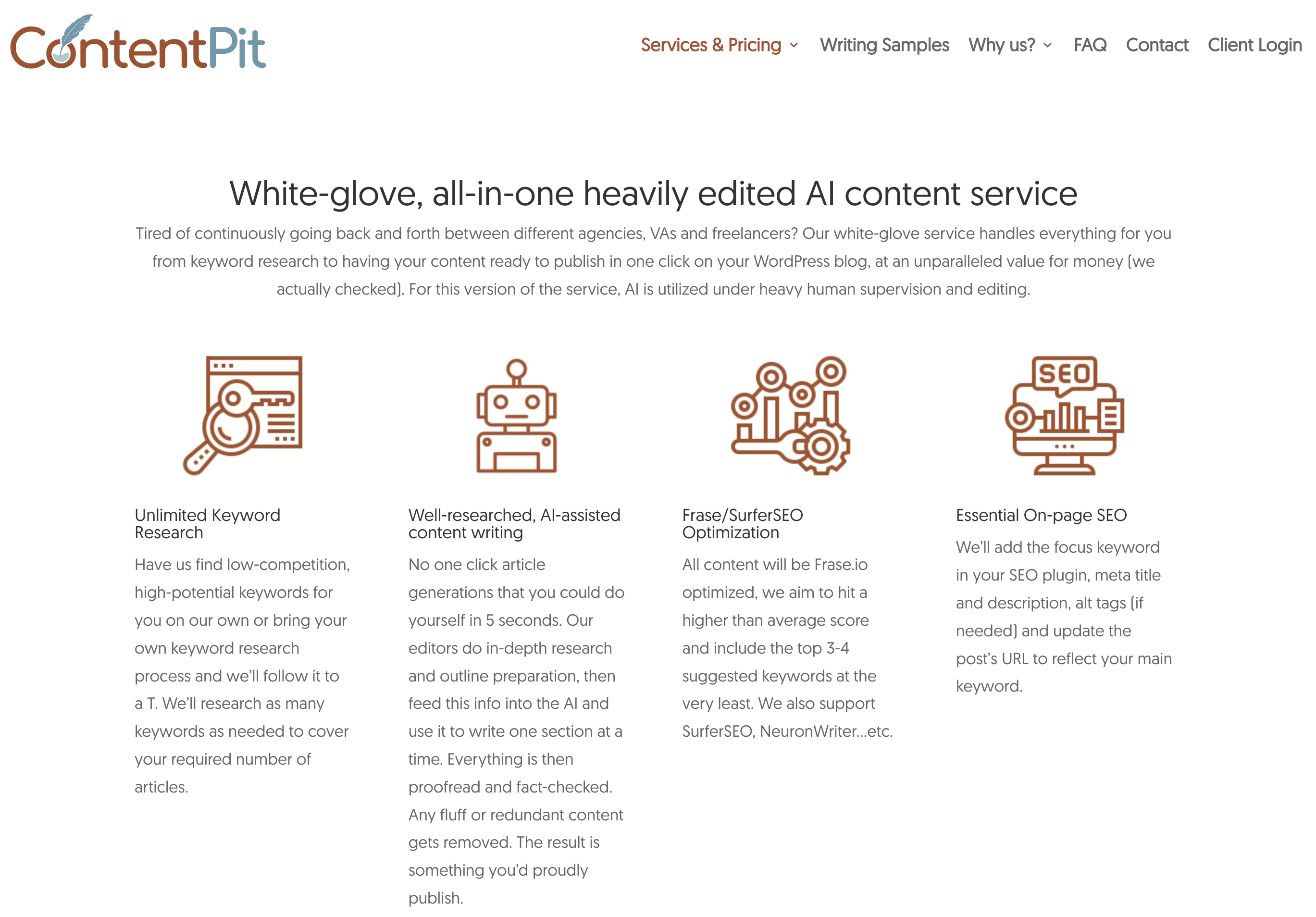 contentpit services