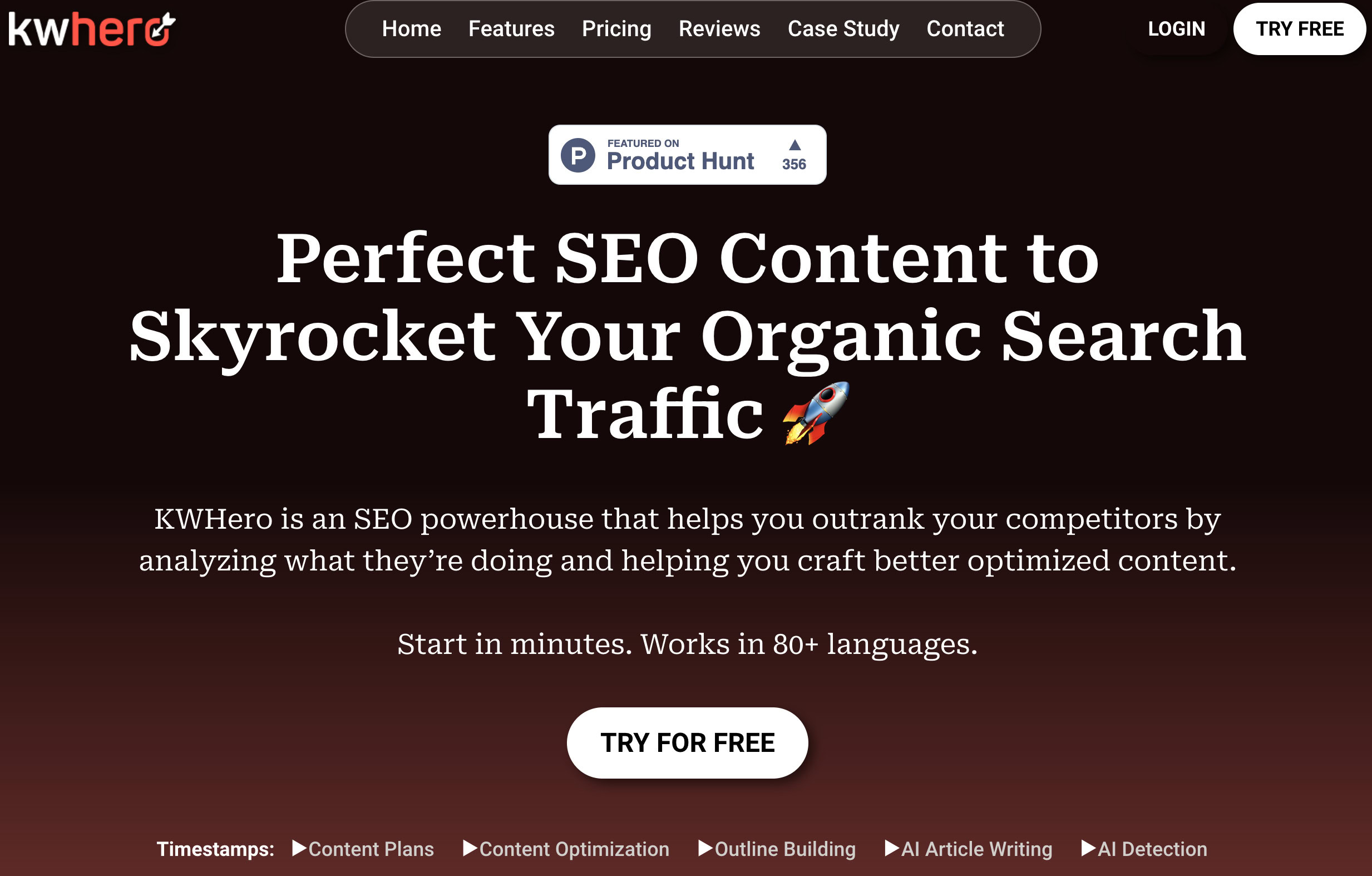 KWHero Review 2025: Features, Pricing & Alternatives 2 kwhero-website