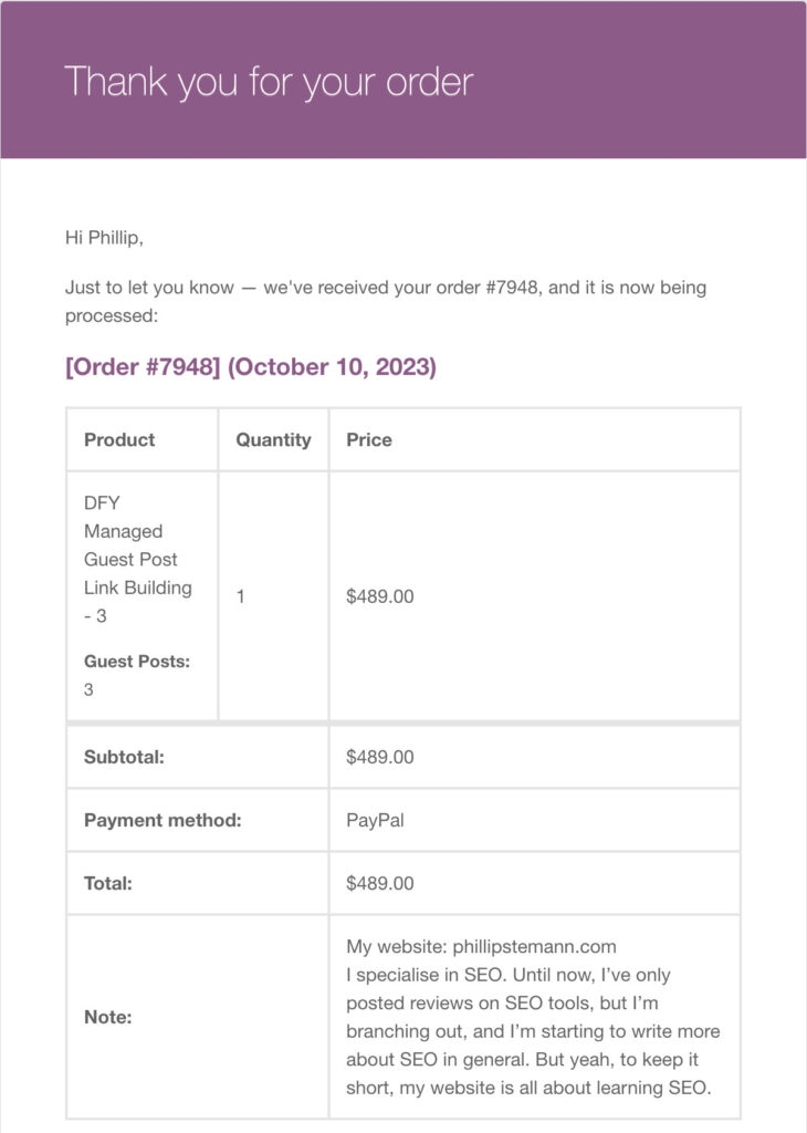 Web Asset Builders Review: Pricing, Speed, Content Quality 3 web-asset-builders-thank-you-for-your-order