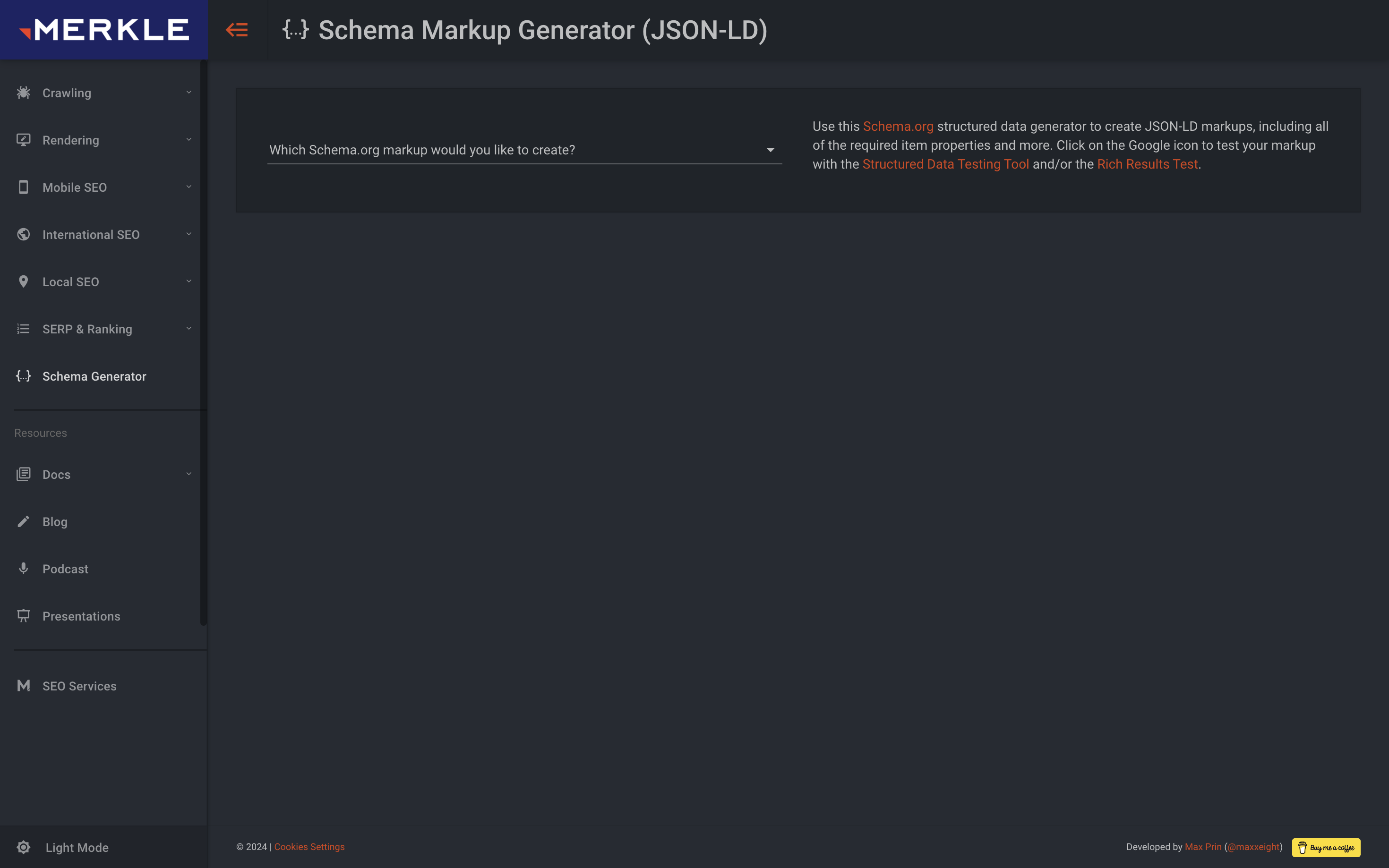 JSON-LD Schema Generator For SEO website