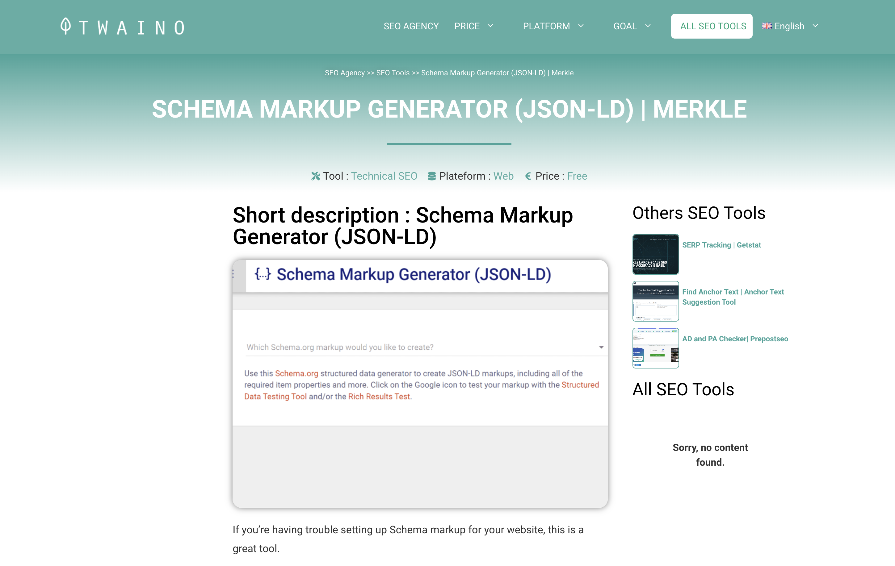 Merkles-Schema-Markup-Generator-website