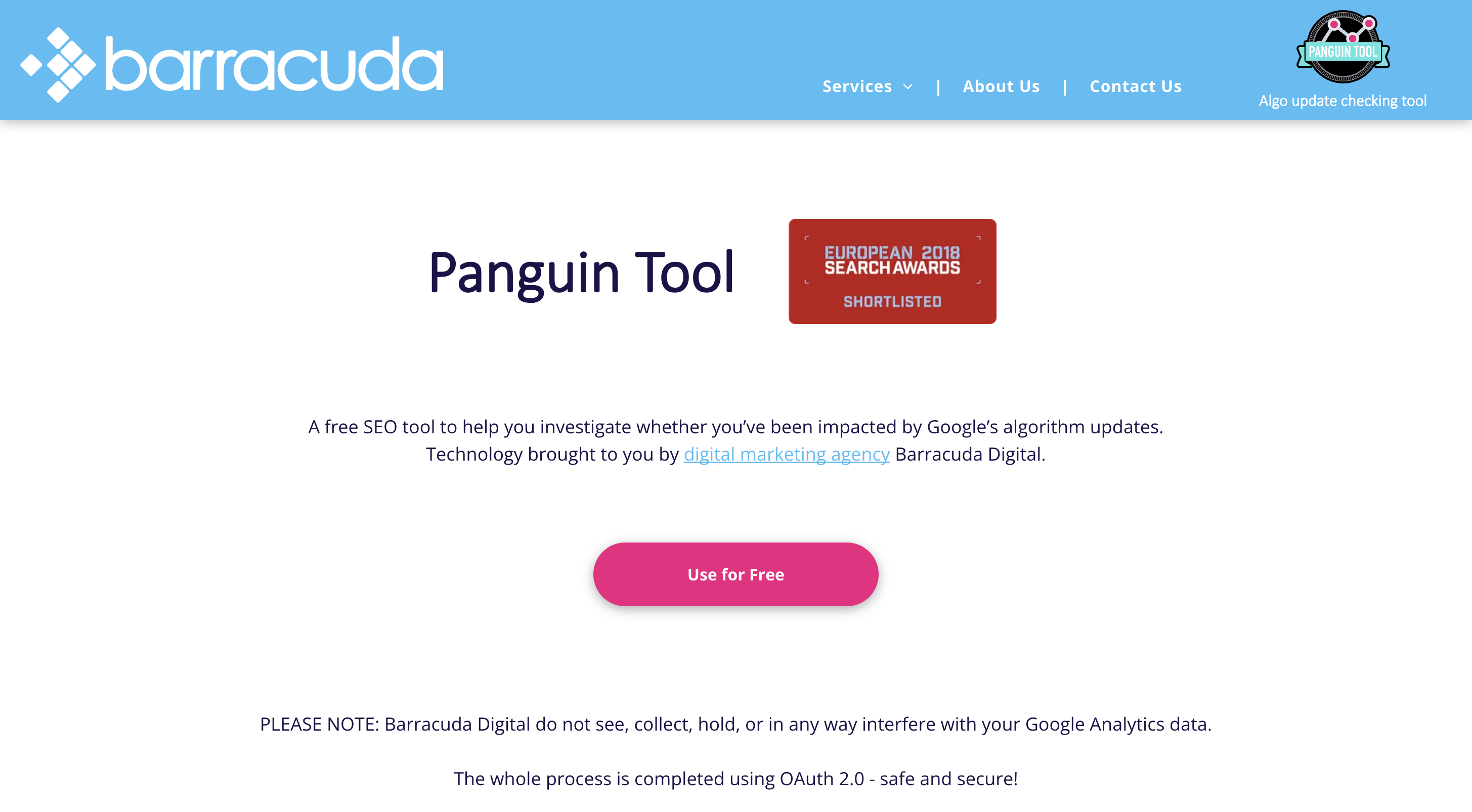 Panguin-Tool-Website