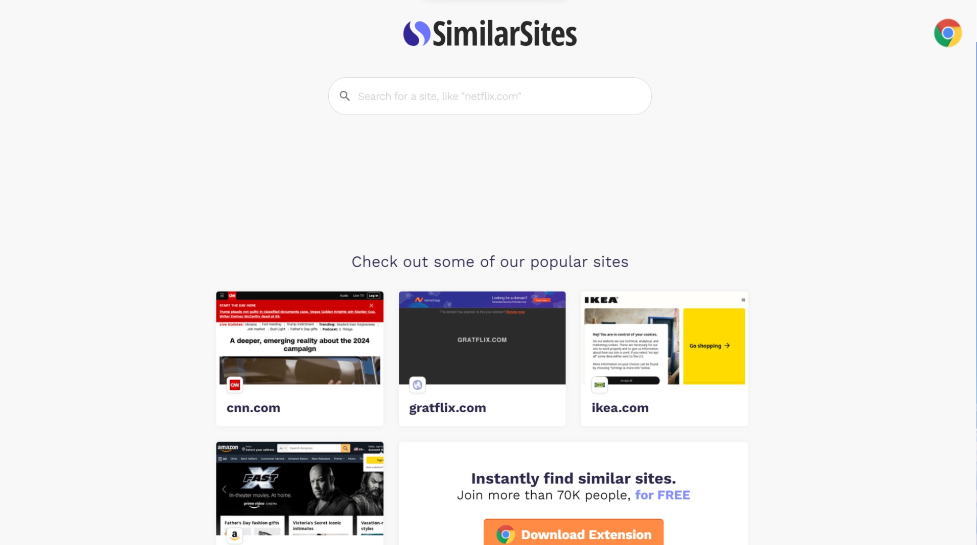 Similar-Sites-Chrome-Extension