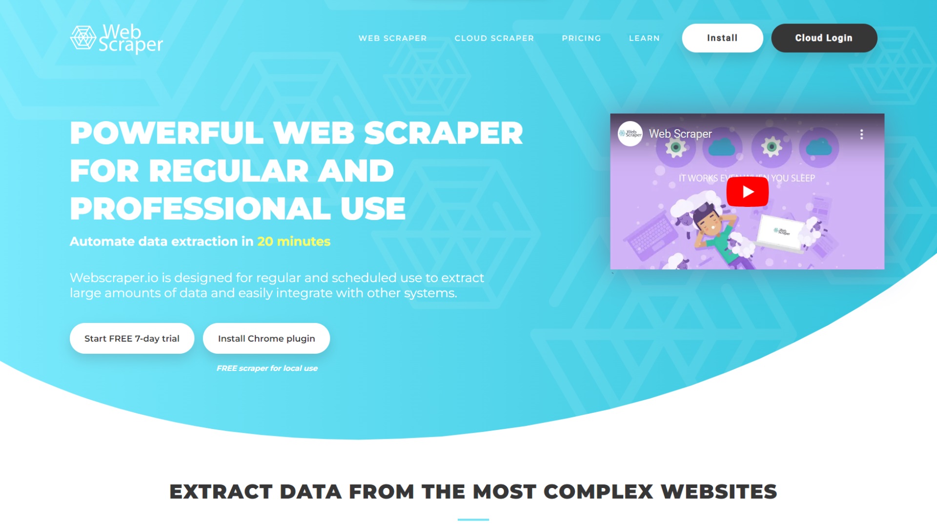 Web-Scraper-Chrome-Extension