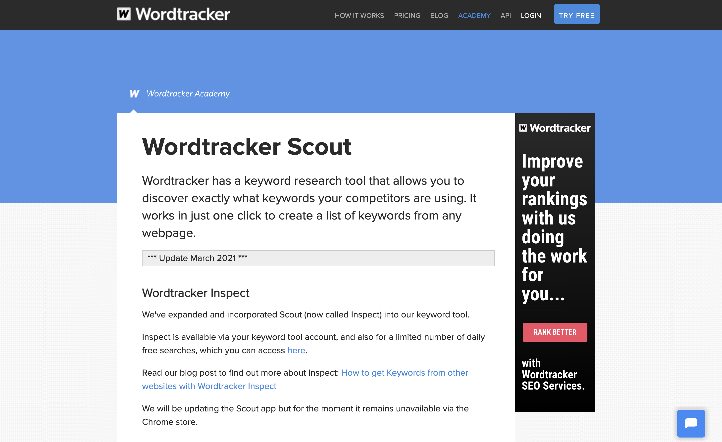 WordTracker-Scout-Website
