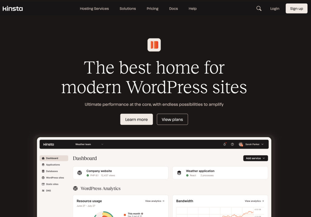 WordPress SEO: The Ultimate Practical Guide 1 kinsta-website
