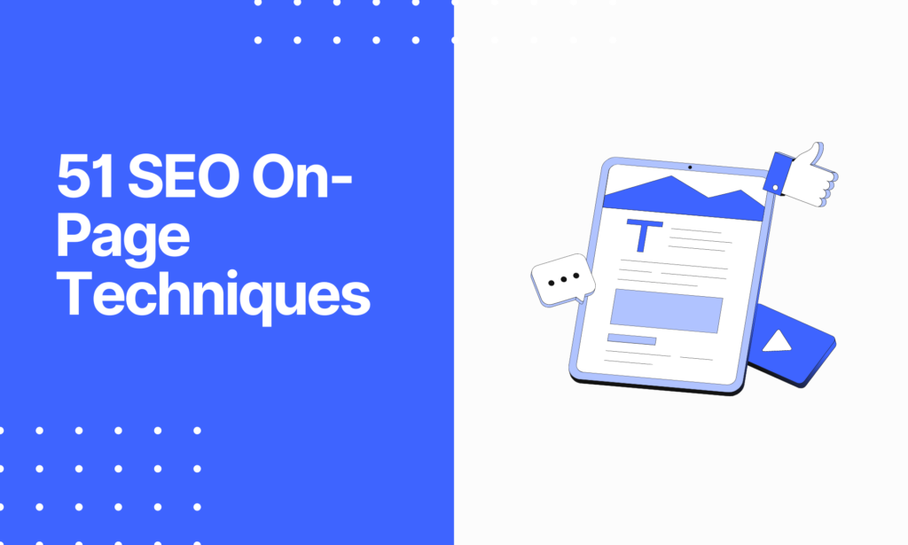 51 SEO On-Page Techniques