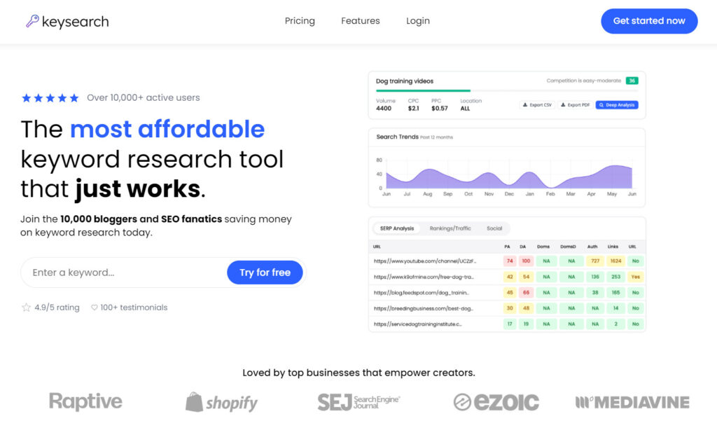 Seodity Review: All-in-One SEO Tool (Pros, Cons, Pricing) 3 Keysearch