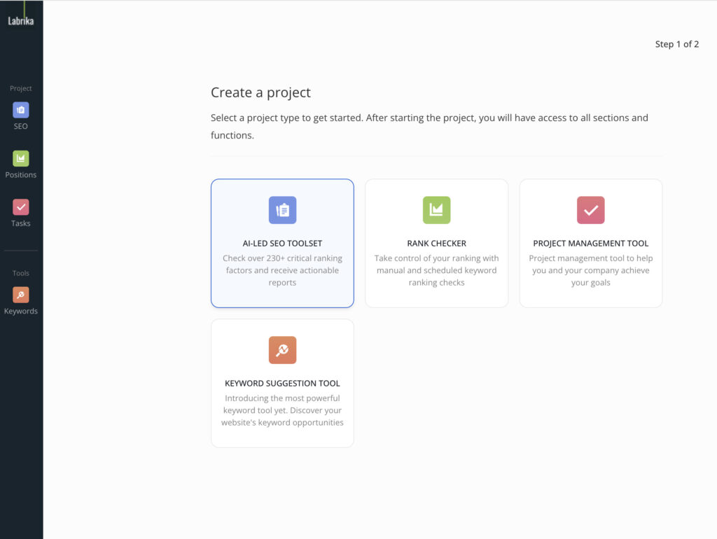 Labrika review - Features, Pricing, Pros & Cons 3 labrika-ui-experience