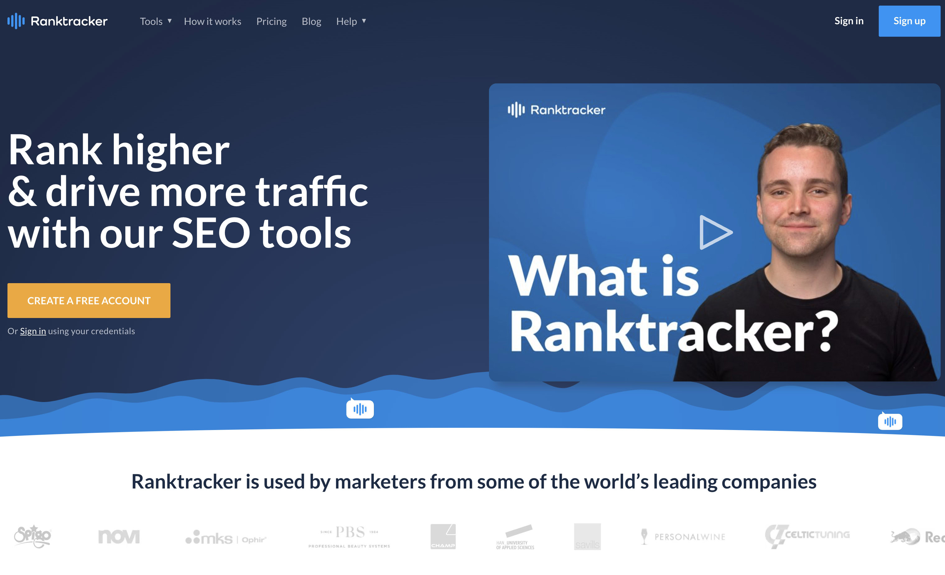 Ranktracker Review: Is it a Top Ranking SERP Tracker? 2 ranktracker-website