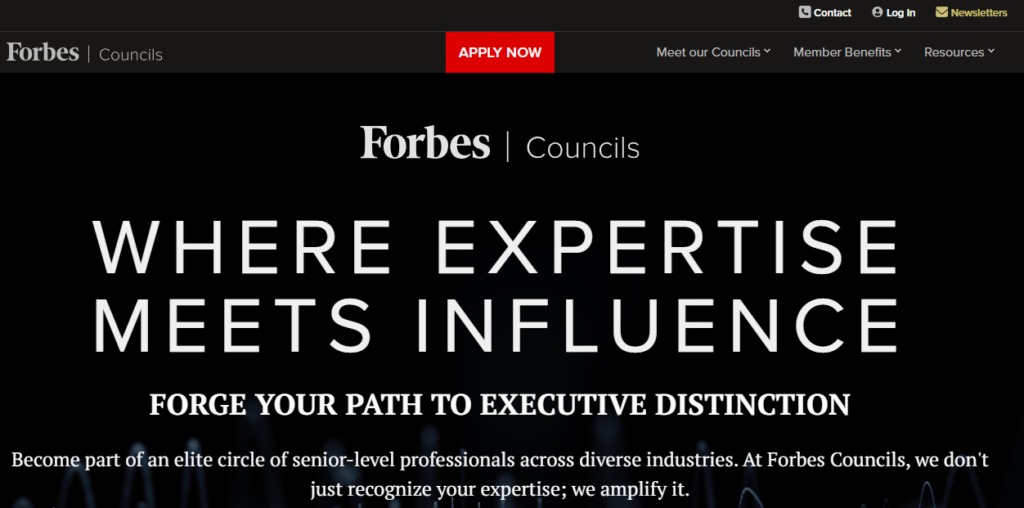 Forbes Councils Website