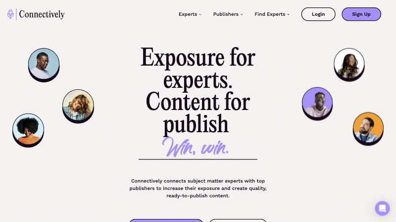 16 Best HARO Alternatives 4 Connectively homepage
