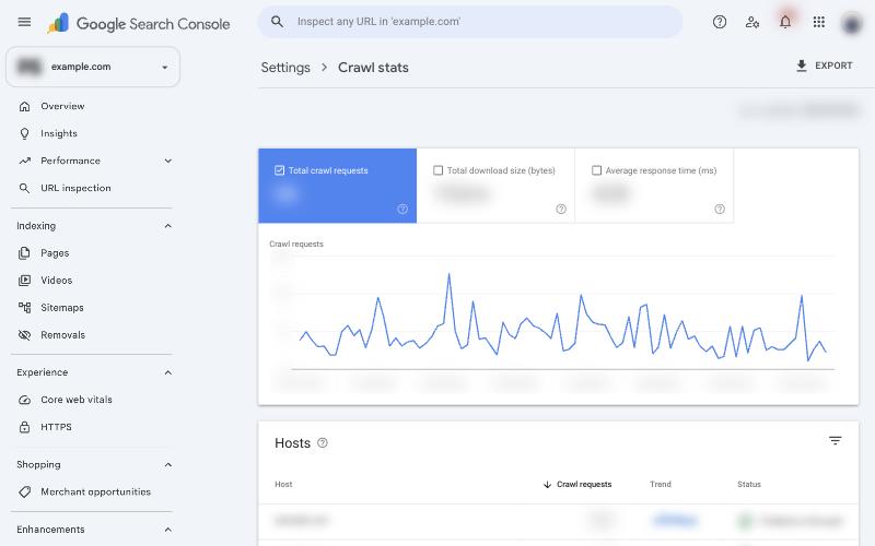 How to Use Google Search Console for SEO (+20 Tips) 12 Crawl stats report in Google Search Console