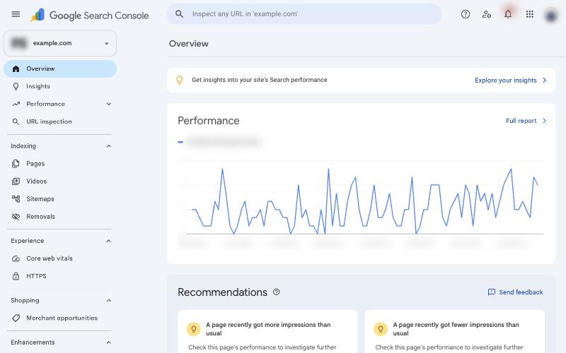 How to Use Google Search Console for SEO (+20 Tips) 1 Google Search Console overview page