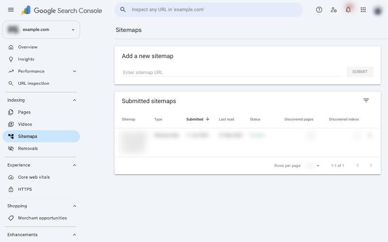 How to Use Google Search Console for SEO (+20 Tips) 2 Sitemaps report in Google Search Console
