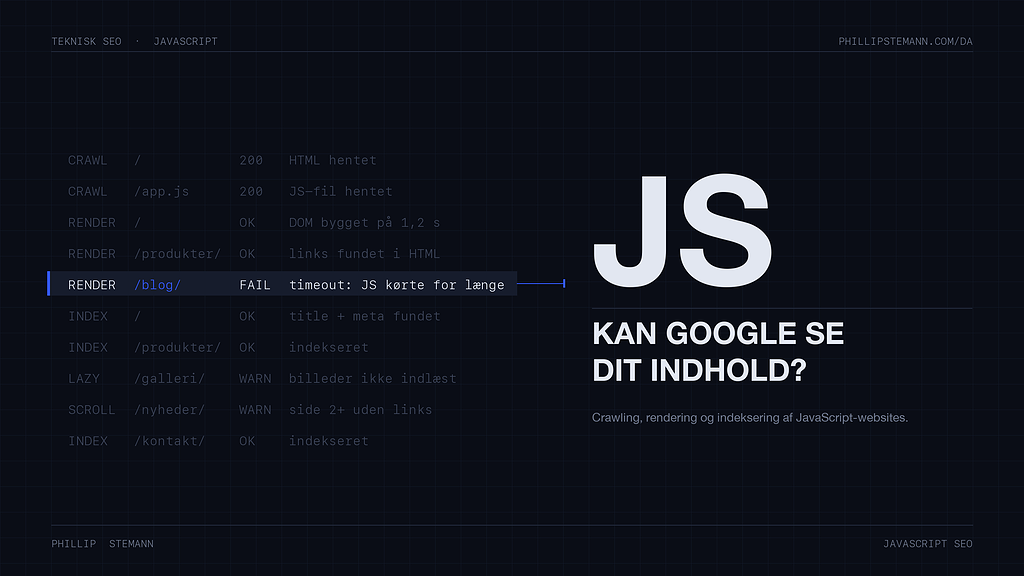 JavaScript SEO: sådan optimerer du dit website til søgemaskinerne