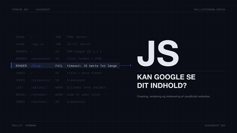 JavaScript SEO: sådan optimerer du dit website til søgemaskinerne
