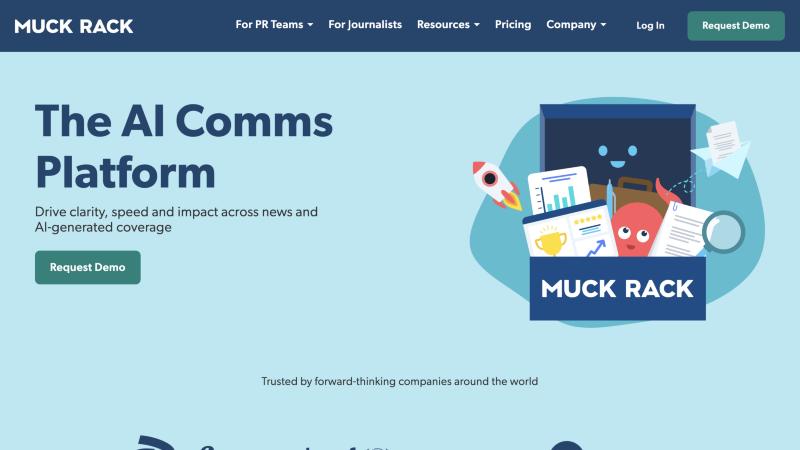 16 Best HARO Alternatives 12 Muck Rack homepage