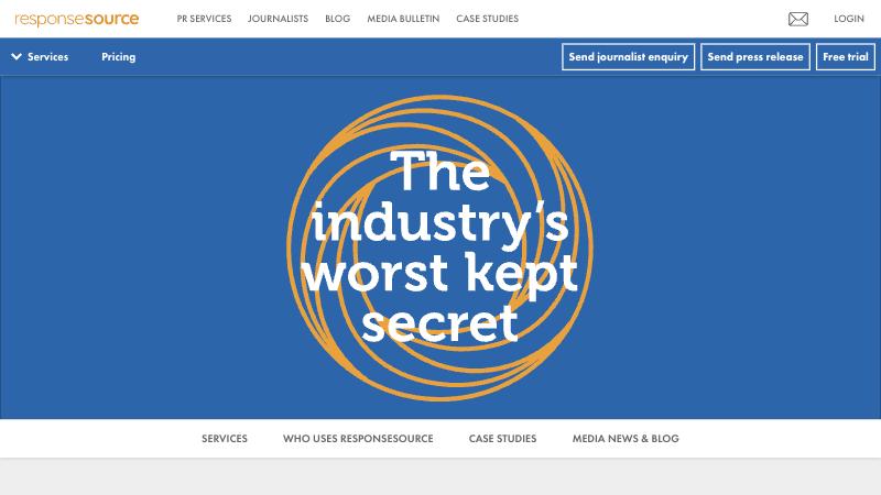 16 Best HARO Alternatives 7 ResponseSource homepage